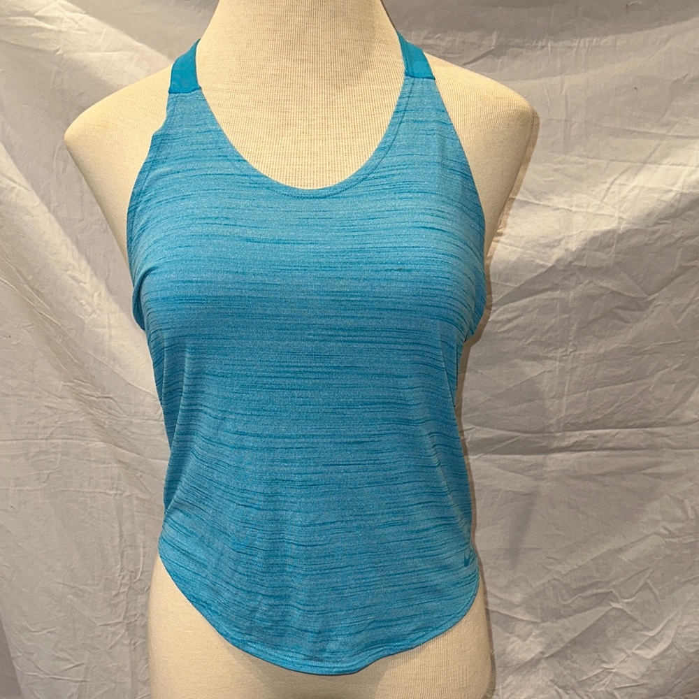 Nike Aqua Racerback Tank Top Small